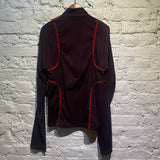 PRONOUNCE BURGUNDY TECH TOP