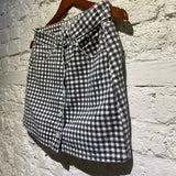 REFORMATION BLACK/WHITE SKIRT