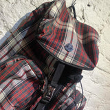 MONCLER TARTAN RUCKSACK