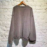 YEEZY BROWN WASHED HEAVYWEIGHT SWEATSHIRT