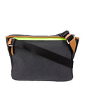 LOEWE NAVY CANVAS SATCHEL BAG