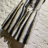VIVIENNE WESTWOOD ANGLOMANIA STRIPED PANIER DRESS