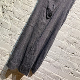 MAX MARA WEEKEND GREY LINEN PINAFORE