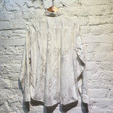 JACQUEMUS WHITE PRINT SHIRT