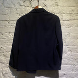 YOHJI YAMAMOTO DOUBLE BREASTED MIDNIGHT JACKET