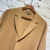 ACNE STUDIOS “CHAD” CAMEL OVERCOAT