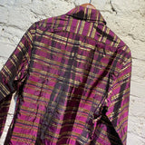 ERL PURPLE TAFFETA SHIRT