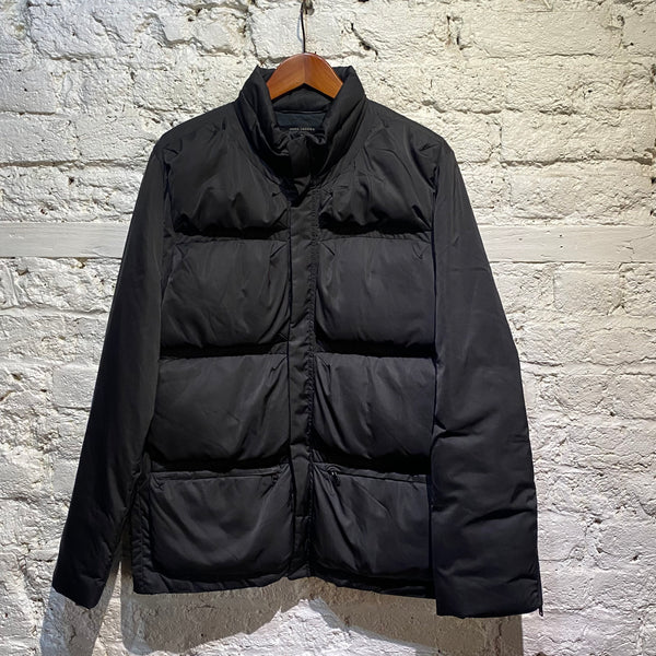 MARC JACOBS BLACK DOWN PUFFA COAT