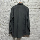 RALPH LAUREN PURPLE LABEL GREY BRUSH COTTON SHIRT