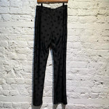 MISBHV BLACK STRETCH TROUSERS
