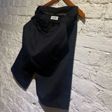 HELMUT LANG BLACK COTTON SHORTS