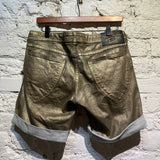 VIVIENNE WESTWOOD X LEE GOLD UNISEX SHORTS