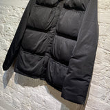 MARC JACOBS BLACK DOWN PUFFA COAT