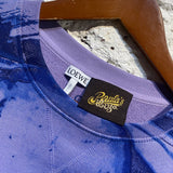 LOEWE X PAULA’S IBIZA BLUE/LAVENDER SWEATSHIRT