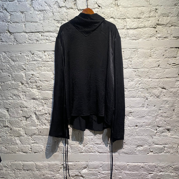 PALOMO BLACK BANDANA SHIRT