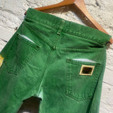 DOLCE & GABBANA GREEN JEANS