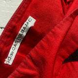 JEAN CHARLES DE CASTELBAJAC RED COTTON SKIRT