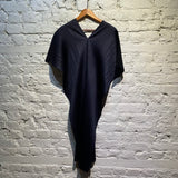 ISSEY MIYAKE PLEATS PLEASE MIDNIGHT LONG SLEEVELESS JACKET