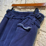 MONAD X DANIEL OLATUNJI INDIGO TROUSERS