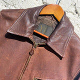 YOHJI YAMAMOTO Y’S BROWN LEATHER JACKET