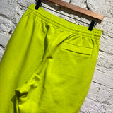 MARTINE ROSE NEON YELLOW SWEATPANTS