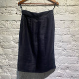 CHANEL MIDNIGHT LINEN SKIRT