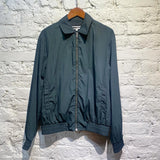 ALEXANDER MCQUEEN MCQ TEAL GREEN NYLON BOMBER