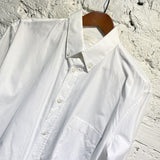 ALEXANDER MCQUEEN WHITE LONG SLEEVED SHIRT