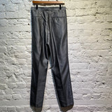 LEOMI SADLER GREY TROUSERS WITH PRINT