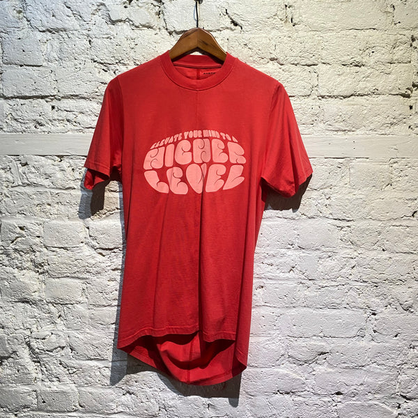 MARTINE ROSE RED T-SHIRT