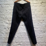ALEXANDER MCQUEEN BLACK/GREY DRESS TROUSERS