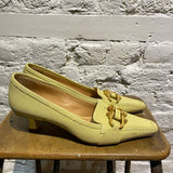 BOTTEGA VENETA LIME GREEN HEELS