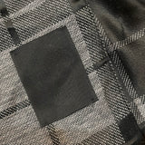 ALEXANDER MCQUEEN GREY TARTAN SILK EVENING SCARF