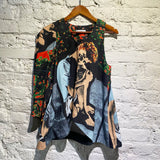 JW ANDERSON ONE SLEEVE GILBERT & GEORGE PRINT TOP