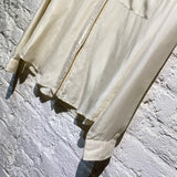 PRADA CREAM SILK SHIRT