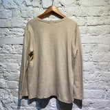 ISSEY MIYAKE NE NET VINTAGE EMBROIDERED MUSHROOM L/S TOP