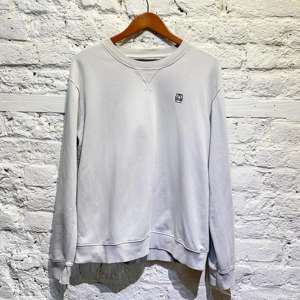 ALEXANDER MCQUEEN MCQ LIGHT GREY SWEATER