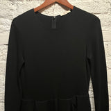 CELINE BLACK FULL SLEEVE DRESS