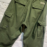 NEIGHBOURHOOD GREEN CARGO TROUSERS
