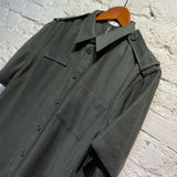 HELMUT LANG OLIVE GREEN S/S SHIRT