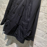 ARMANI COLLEZIONI NAVY RAINCOAT