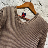 DOLCE & GABBANA “&” RIBBED KNIT