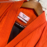 MARTINE ROSE ORANGE/BLACK KARATE JACKET