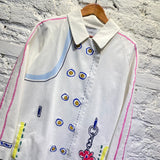 MIRA MIKATI ILLUSTRATED OVERCOAT