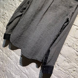 FINAL HOME BLACK/WHITE GINGHAM SHIRT