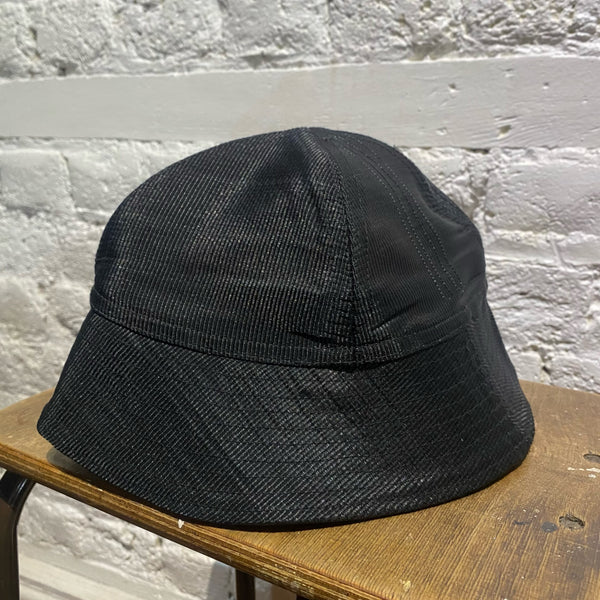 RICK OWENS WOVEN HORSE HAIR BUCKET HAT