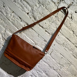DRIES VAN NOTEN TAN LEATHER SHOULDER BAG