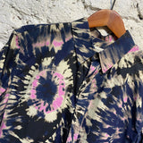 DRIES VAN NOTEN BATIK PRINT SHIRT