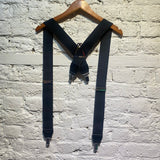 COMME DES GARCONS HOMME PLUS BLACK BRACES