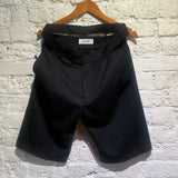 HELMUT LANG BLACK COTTON SHORTS
